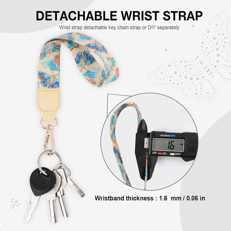 KITEVIUN Wristlet Wallets Clutch Purses for Women, Slim RFID Blocking Cell Phone Wallet Purse with Credit Card Holder - Image 5